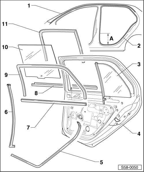 Skoda Service and Repair Manuals > Fabia Mk1 > Body Body