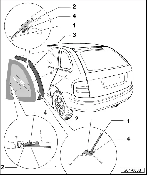 Skoda Service and Repair Manuals > Fabia Mk1 > Body Body
