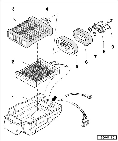 Skoda Service and Repair Manuals > Fabia Mk1 > Heating, Air