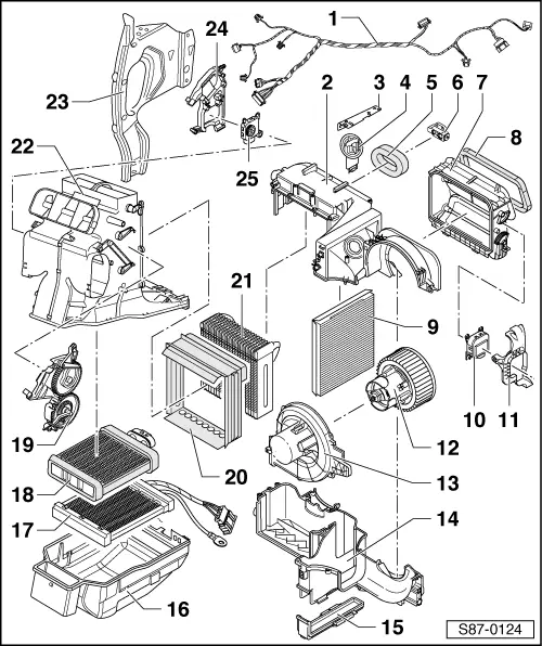 Skoda Workshop Manuals U0026gt Fabia Mk1 U0026gt Heating Air