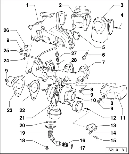 Skoda Service and Repair Manuals > Fabia Mk1 > Drive unit 1.
