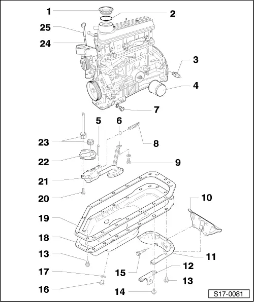 Skoda Workshop Manuals > Fabia Mk1 > Drive unit > 1.0/37; 1.4/44; 1.4 ...