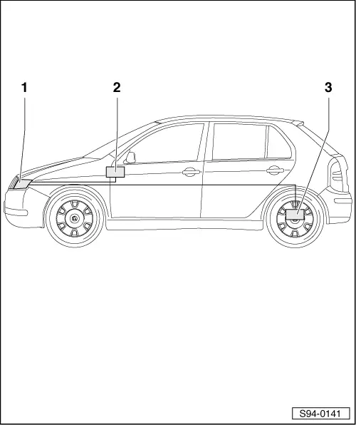 Skoda Service and Repair Manuals > Fabia Mk1 > Vehicle