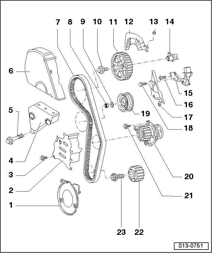 Skoda Service and Repair Manuals > Fabia Mk1 > Power unit 2