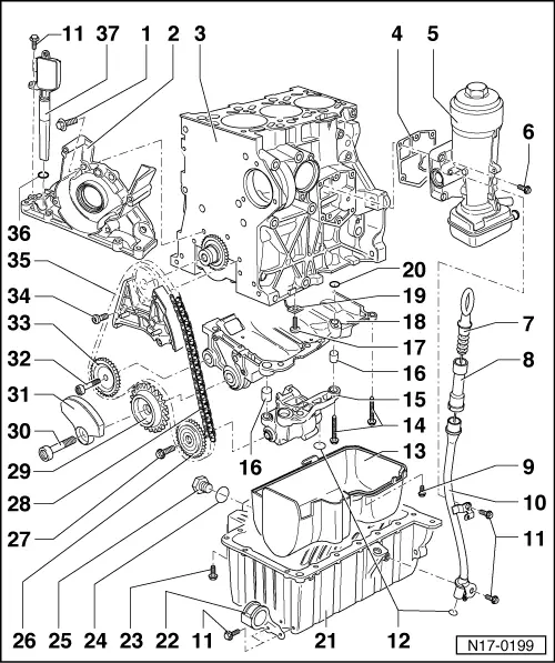 Skoda Workshop Service and Repair Manuals > Fabia Mk1 > Power unit | 1. ...