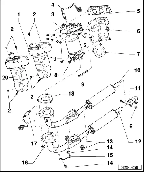 Skoda Service and Repair Manuals > Fabia Mk1 > Power unit 1
