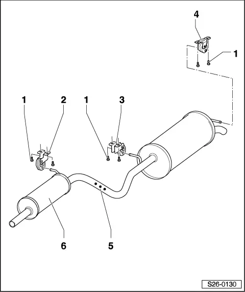 octavia mk1 exhaust system diagram octavia mk1 exhaust system diagram