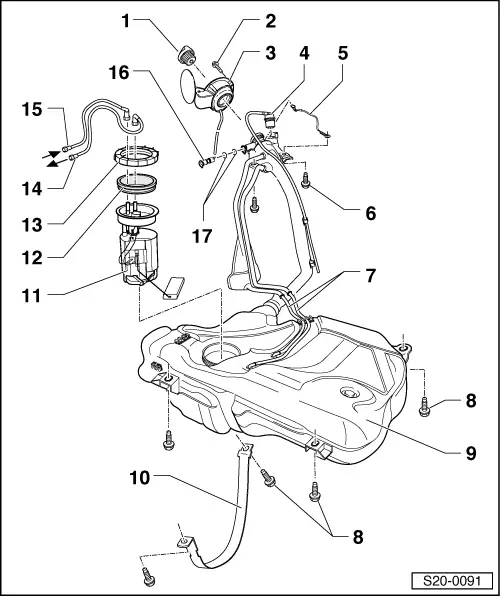 Skoda Service and Repair Manuals > Fabia Mk1 > Power unit 1.