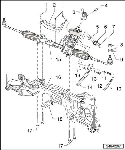 Skoda Manuals > Fabia Mk1 > Chassis > Steering > Power