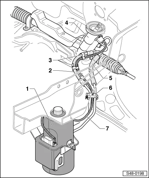 Skoda Workshop Manuals  U0026gt  Fabia Mk1  U0026gt  Chassis  U0026gt  Steering