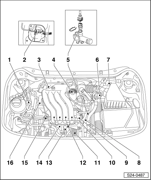 Skoda Service and Repair Manuals > Fabia Mk1 > Engine 2.0/85