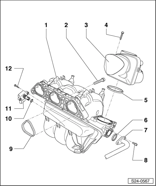Skoda Service and Repair Manuals > Fabia Mk1 > Engine 1.2/40
