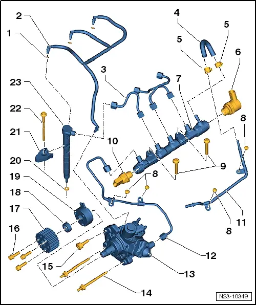 Skoda Service and Repair Manuals > Fabia Mk2 > Power unit 1.