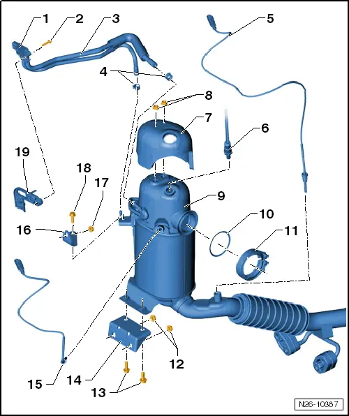 Skoda Service and Repair Manuals > Fabia Mk2 > Power unit 1.