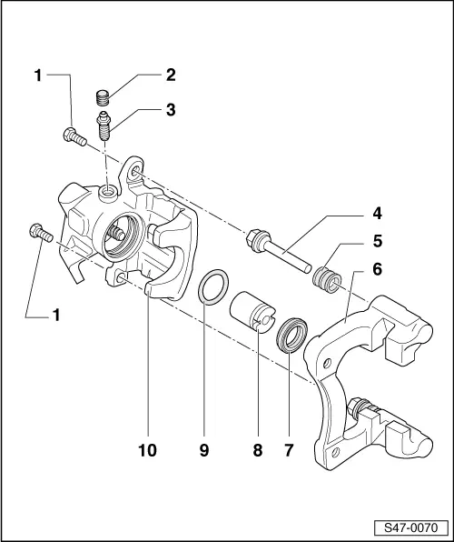 Skoda Service and Repair Manuals > Fabia Mk2 > Chassis
