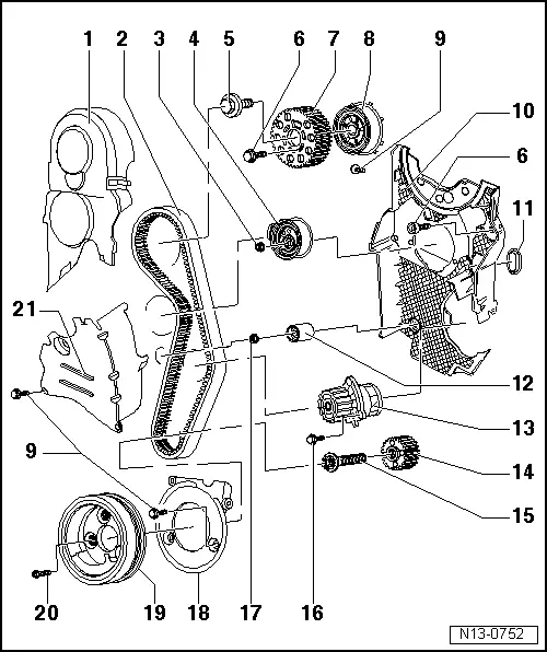 Skoda Service and Repair Manuals > Fabia Mk2 > Power unit 1.