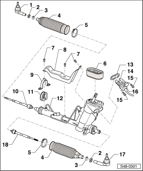 Skoda Service and Repair Manuals > Fabia Mk2 > Chassis