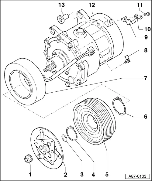Skoda Service and Repair Manuals > Octavia Mk1 > Heating, Air