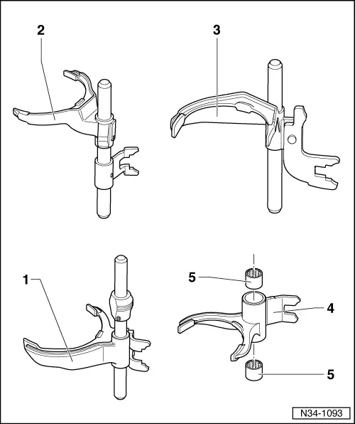 Skoda Manuals > Octavia Mk1 > Power transmission > Manual