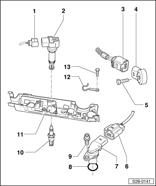 Skoda Service and Repair Manuals > Octavia Mk2 > Drive unit