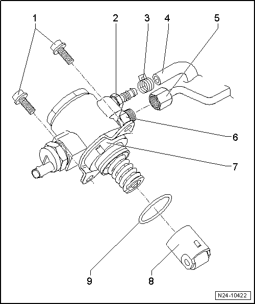 Skoda Service and Repair Manuals > Octavia Mk2 > Drive unit