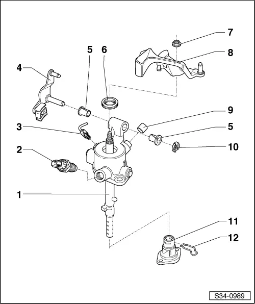 Skoda Service and Repair Manuals > Octavia Mk2 > Power