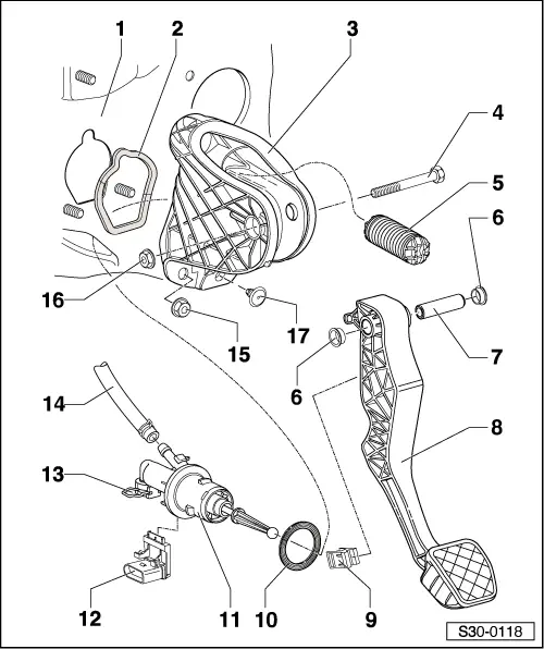 Skoda Service and Repair Manuals > Octavia Mk2 > Power
