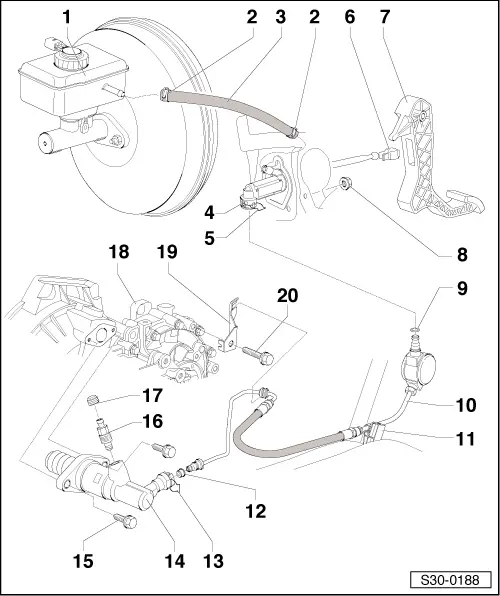 Skoda Service and Repair Manuals > Octavia Mk2 > Power