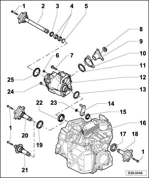 Skoda Service and Repair Manuals > Octavia Mk2 > Power