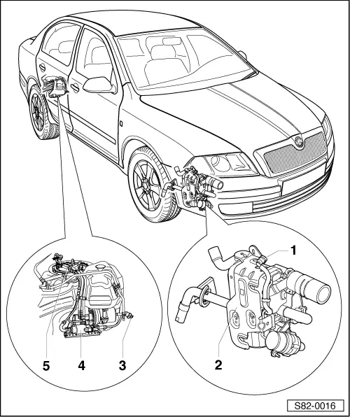 Skoda octavia auxiliary heater outlet