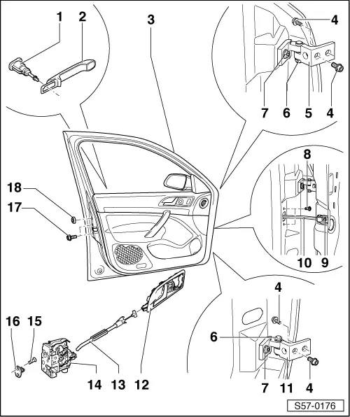 Skoda Service and Repair Manuals > Octavia Mk2 > Body Body