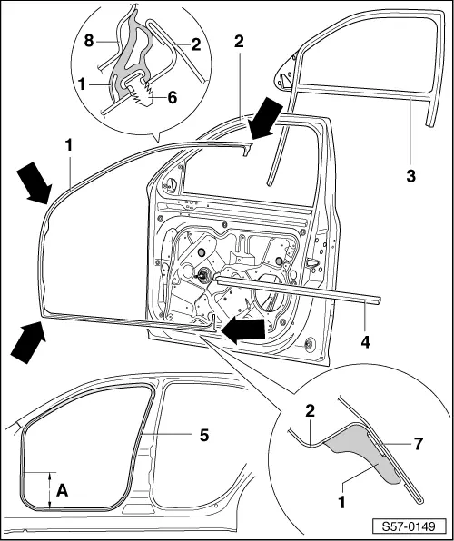 Skoda Service and Repair Manuals > Octavia Mk2 > Body Body