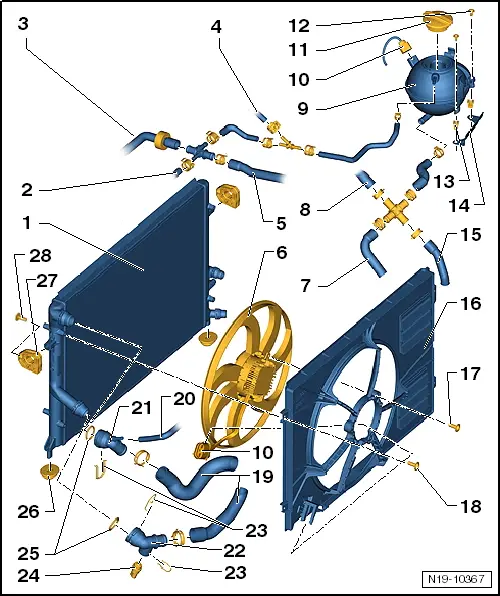 Skoda Service and Repair Manuals > Octavia Mk2 > Power unit