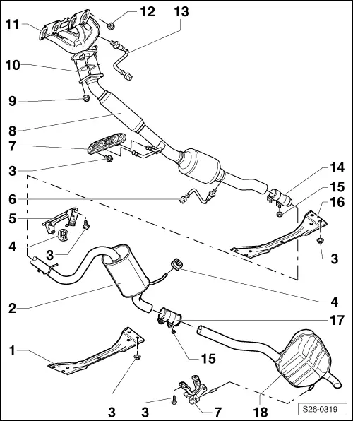 Skoda Service and Repair Manuals > Octavia Mk2 > Power unit