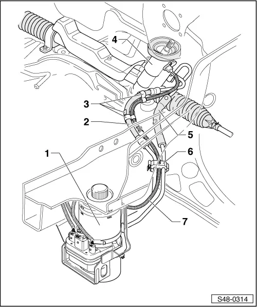 Skoda Service and Repair Manuals > Roomster > Chassis