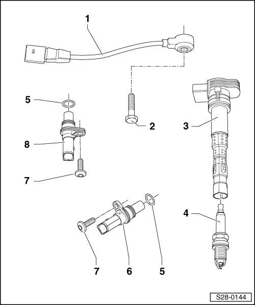 Skoda Manuals > Yeti > Power unit > 1.8/112; 118 kW TSI engine