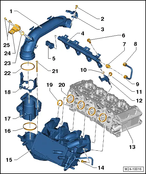Skoda Service and Repair Manuals > Yeti > Power unit 1,2/63