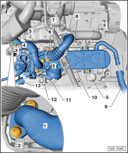 Skoda Service and Repair Manuals > Yeti > Power unit 2.0/81