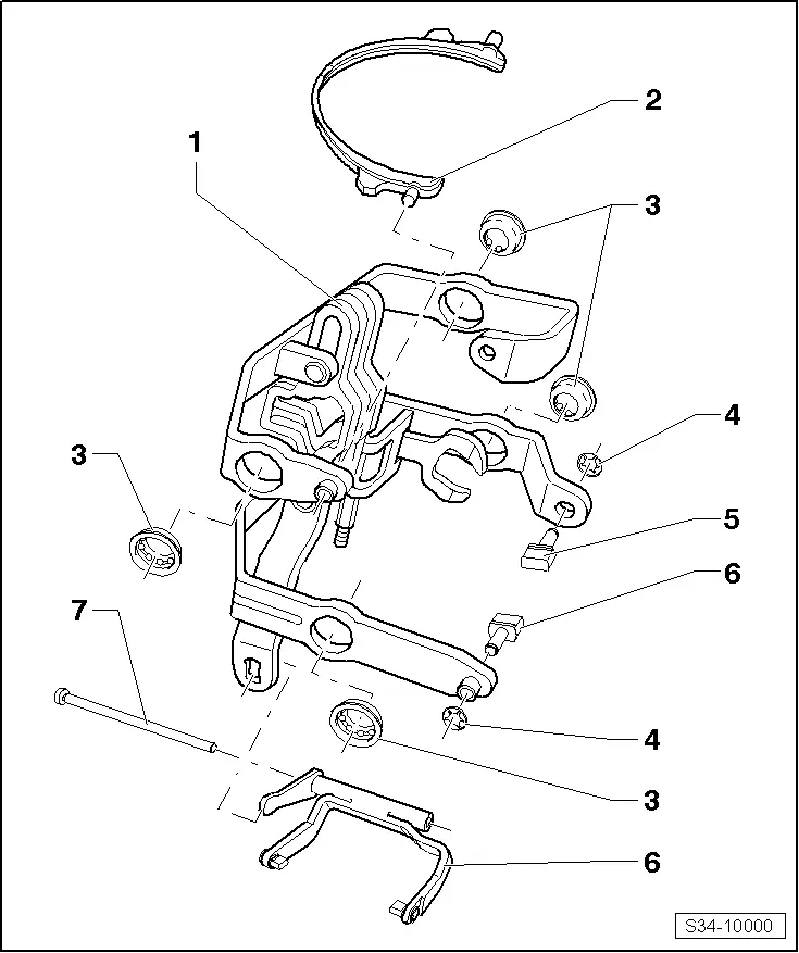 Skoda Service and Repair Manuals > Yeti > Power transmission