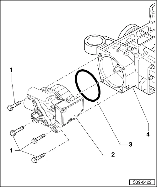 Skoda Service and Repair Manuals > Yeti > Power transmission