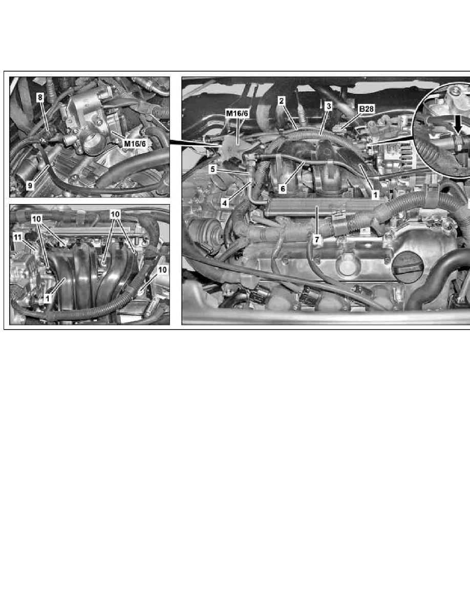 Engine, Cooling and Exhaust > Engine > Intake Manifold > Component Information > Service and Repair > AR09.20-P-0010MCU Remove/Install Resonance Chamber > ...