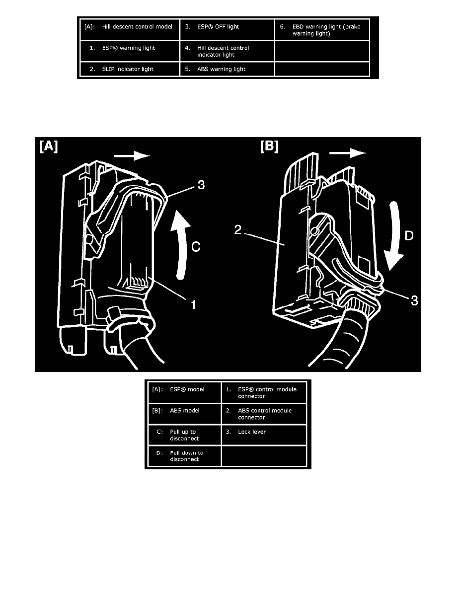 Suzuki Workshop Manuals > Grand Vitara 4WD V6-3.2L (2010) > Brakes and