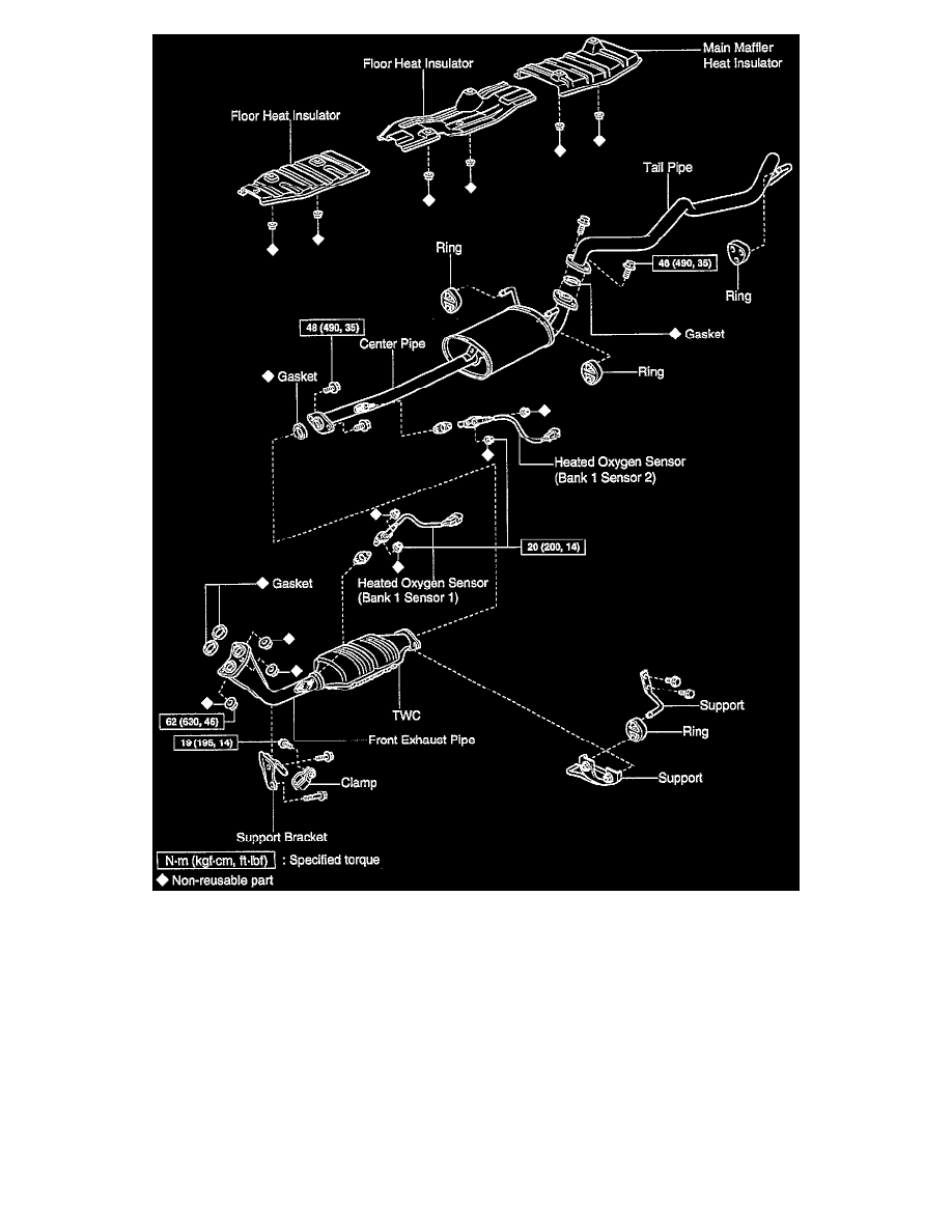 Toyota Service and Repair Manuals > 4 Runner 4WD L42.7L (3RZ