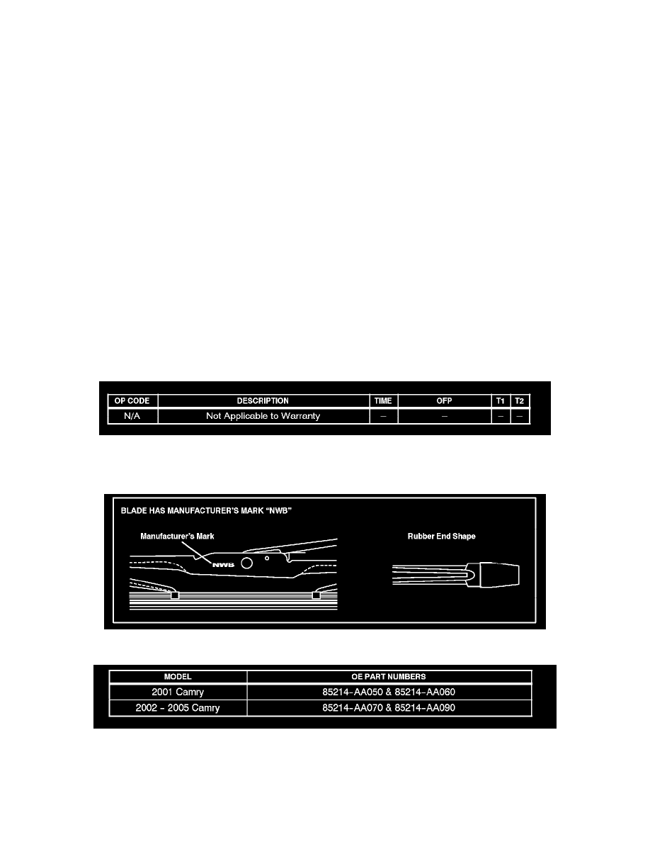 Toyota Service and Repair Manuals > Camry L42.4L (2AZFE