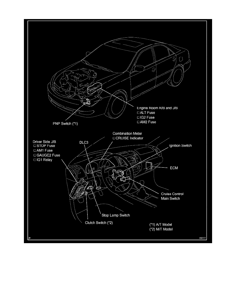 Toyota Service and Repair Manuals > Camry L42.4L (2AZFE