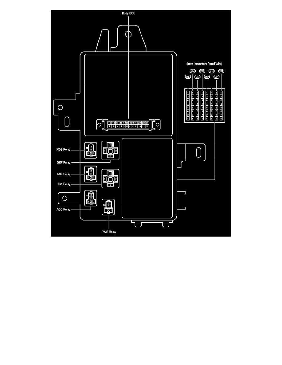 Toyota Manuals > Camry V63.0L (1MZFE) (2004) > Relays and