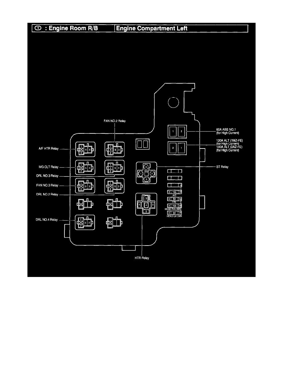 Toyota Service and Repair Manuals > Camry XLE Sedan L42.4L