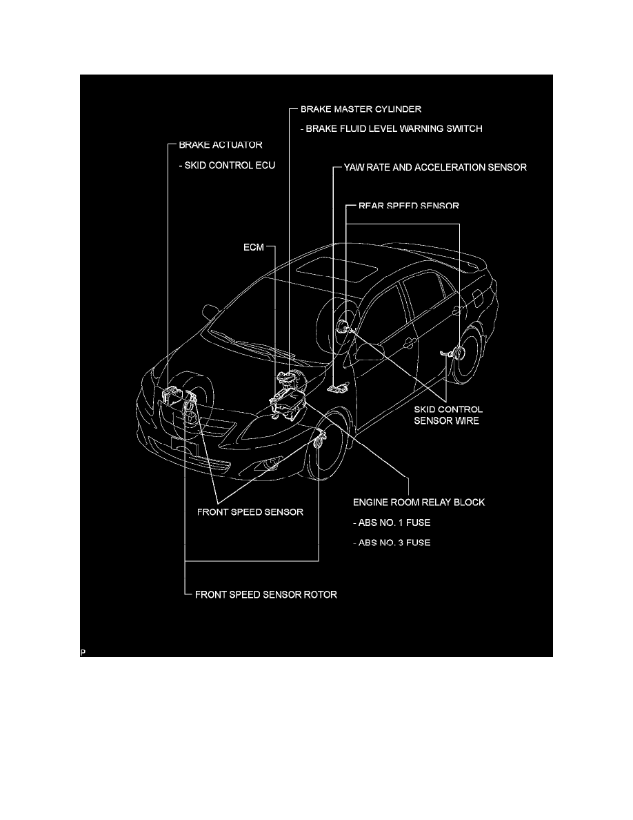 Toyota Service and Repair Manuals > Corolla L42.4L (2AZFE) (2010) > Sensors and