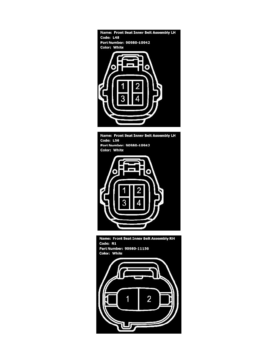 Toyota Service and Repair Manuals > Corolla L42.4L (2AZFE