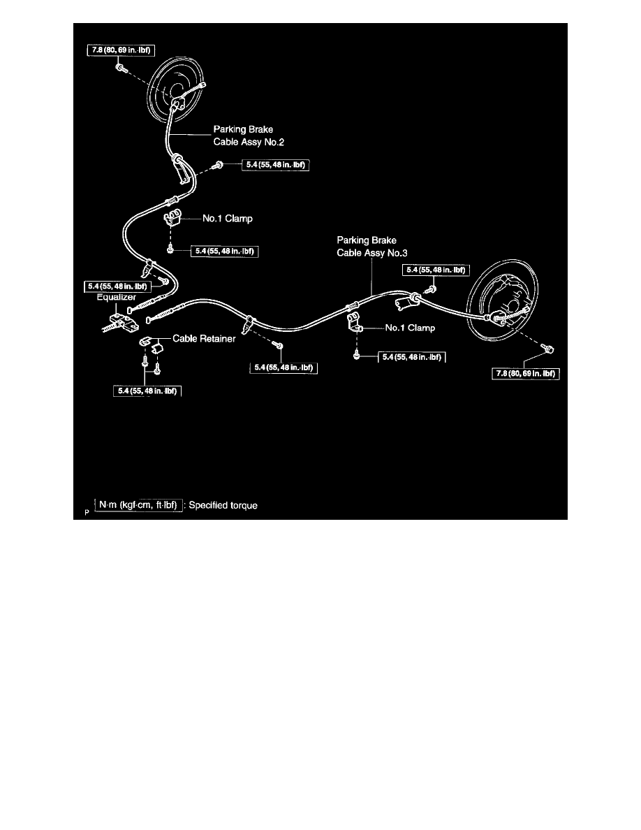 Toyota Service and Repair Manuals > Matrix 4WD L41.8L (1ZZFE) (2004) > Brakes and